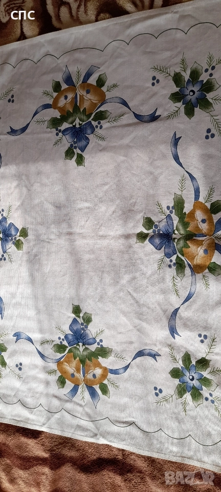 Коледна покривчица , снимка 1