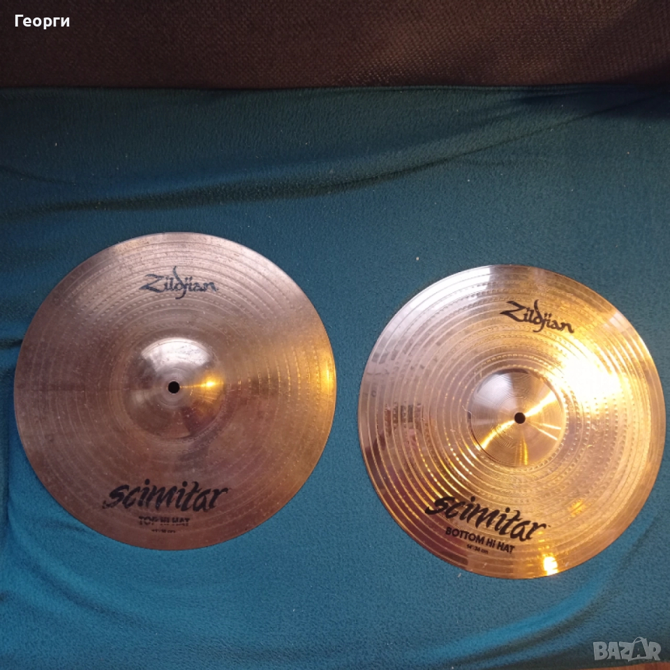 Чинели Zildjian Scimitar HiHat 14", снимка 1