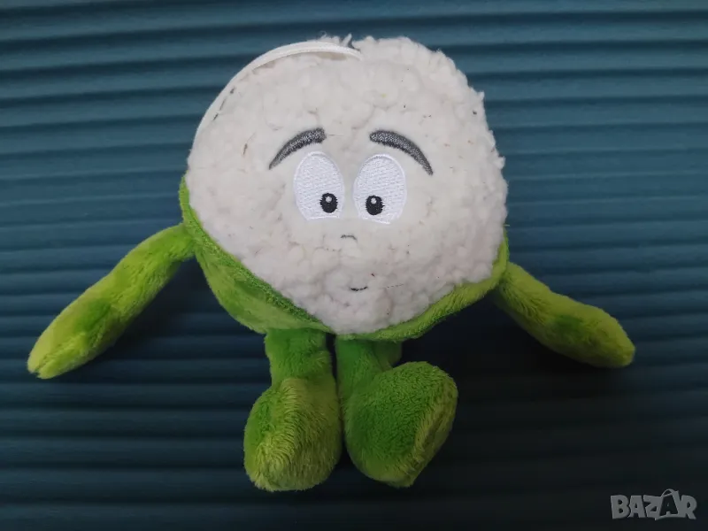 Плюшена играчка зеленчук Карфиол, снимка 1