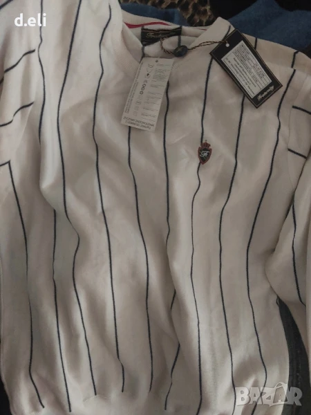 Fraternity 100% Памук Нов пуловер , снимка 1