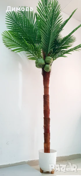 Палма изкуствена 240 см, снимка 1