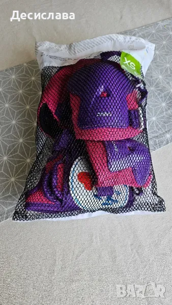 Каска и наколенки за колело, снимка 1