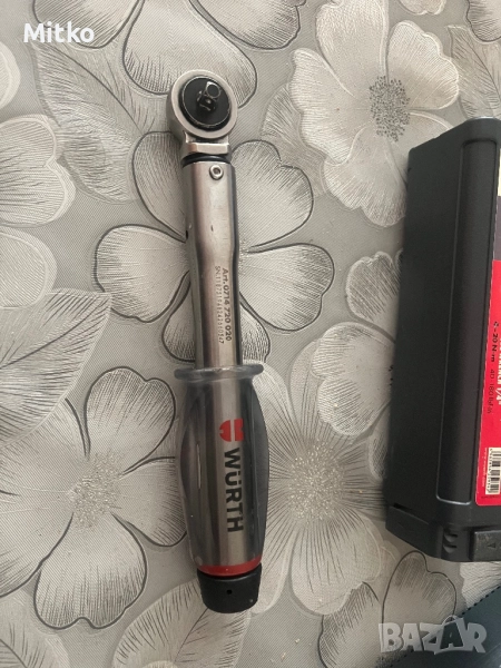 Wurth малък динамометричен ключ 20nm 1/4, снимка 1