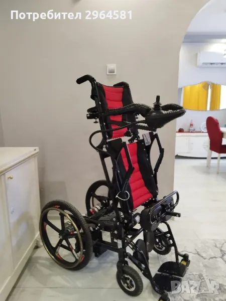 Вертикализираща електрическа инвалидна количка, снимка 1
