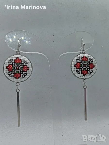 Обеци с шевица, снимка 1