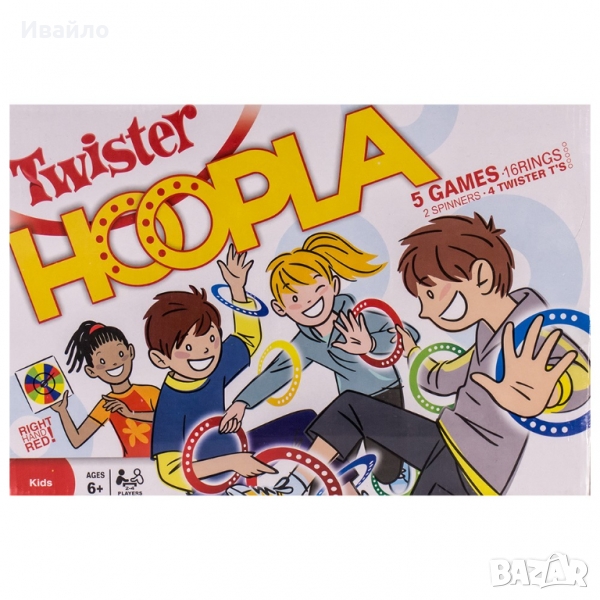 Детска игра Туистър с рингове - Код 4350, снимка 1