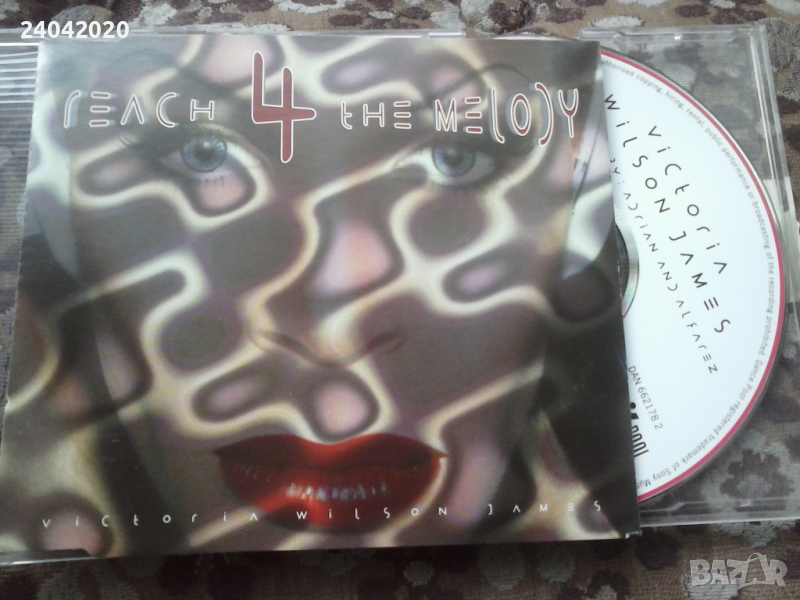 Victoria Wilson-James – Reach 4 The Melody CD single, снимка 1