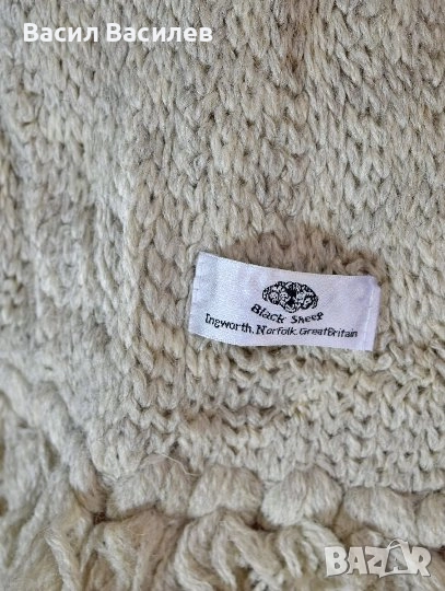 Black Sheep Ingworth Norfolk Great Britain вълнен шал, снимка 1