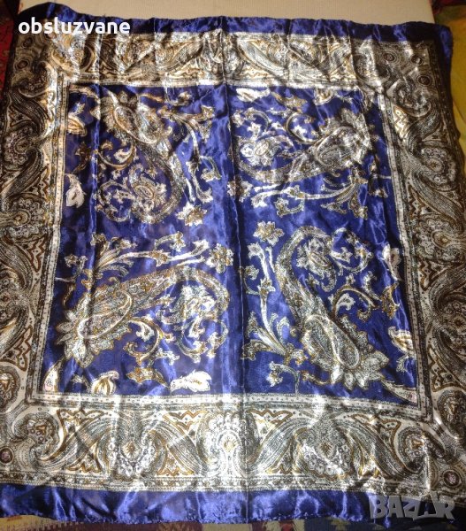 Луксозен копринен шал, снимка 1