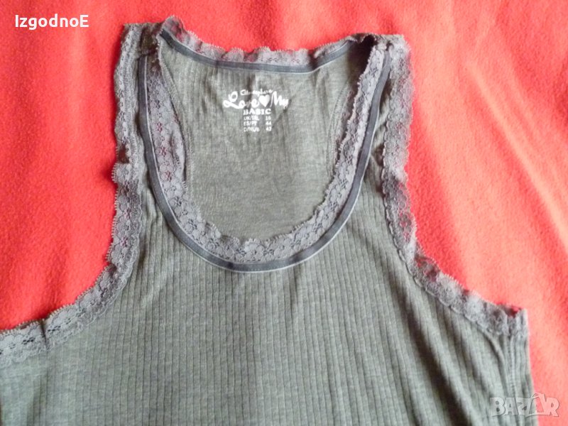 Л-ХЛ сив потник рипс, снимка 1