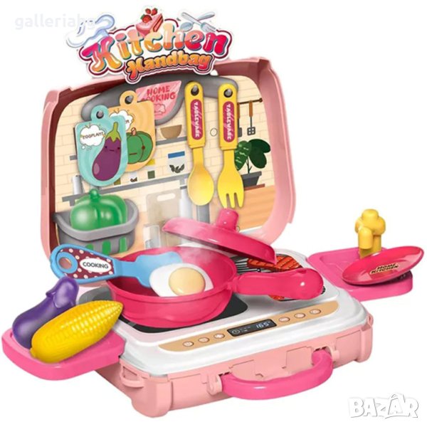 Детска мини кухня в куфарче , снимка 1