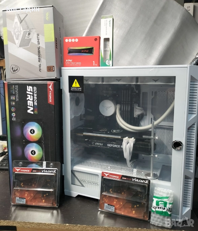 5700X3D Геймърски компютър в гаранция, снимка 1