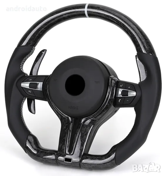 BMW Custom Спортен Волан – Персонализиран Дизайн!, снимка 1