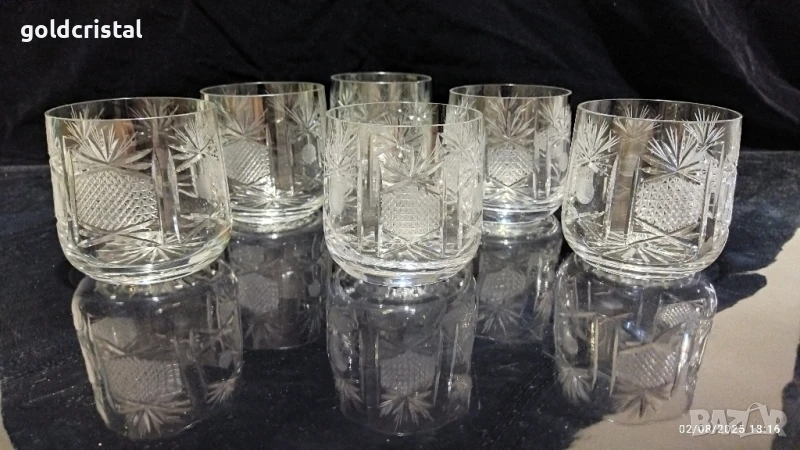 кристални чаши за уиски , снимка 1