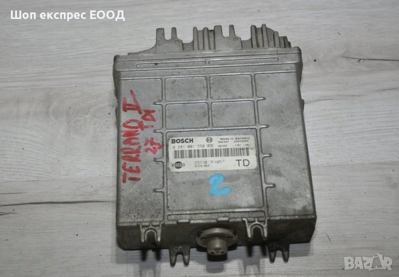 Компютър двигател Nissan Terrano 0281001550 , 23710 7F405 , 237107F405, снимка 1