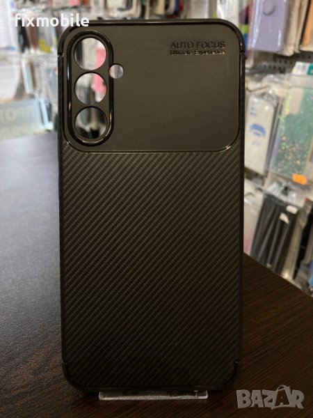 Samsung Galaxy A34 5G Carbon Fiber силиконов Калъф / Кейс, снимка 1