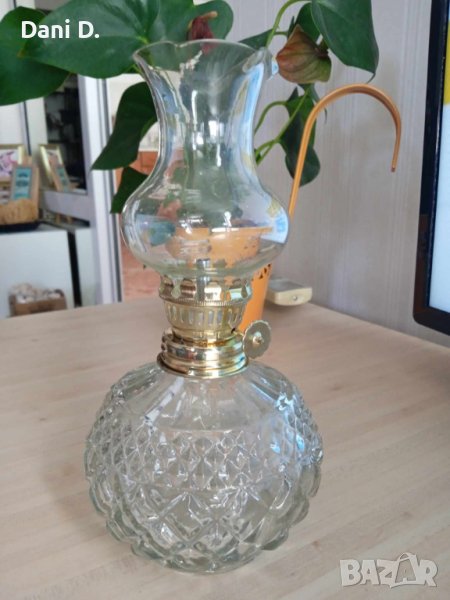 стъклена газова лампа, снимка 1