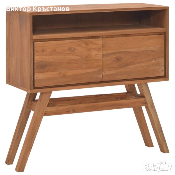 дървена конзолна маса, снимка 1