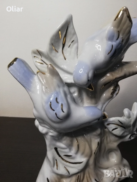 Красива порцеланова статуетка. Птици. , снимка 1