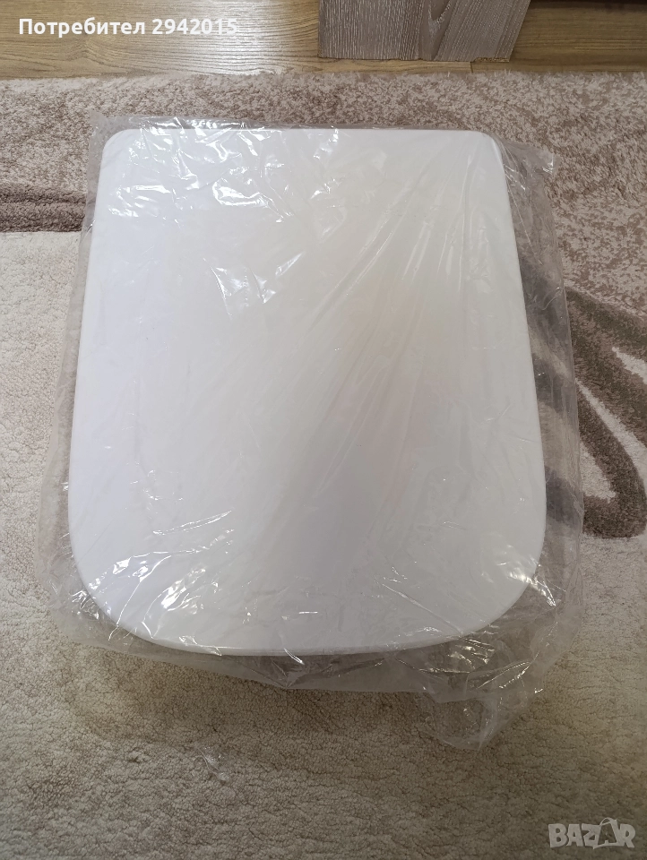 тоалетна седалка с плавно затваряне Ideal Standard i.life A & S, снимка 1