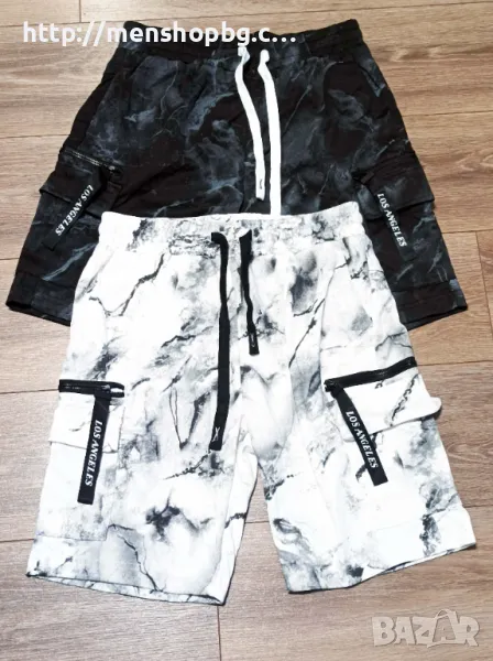 Мъжки карго бермуди код 02 - 1, снимка 1