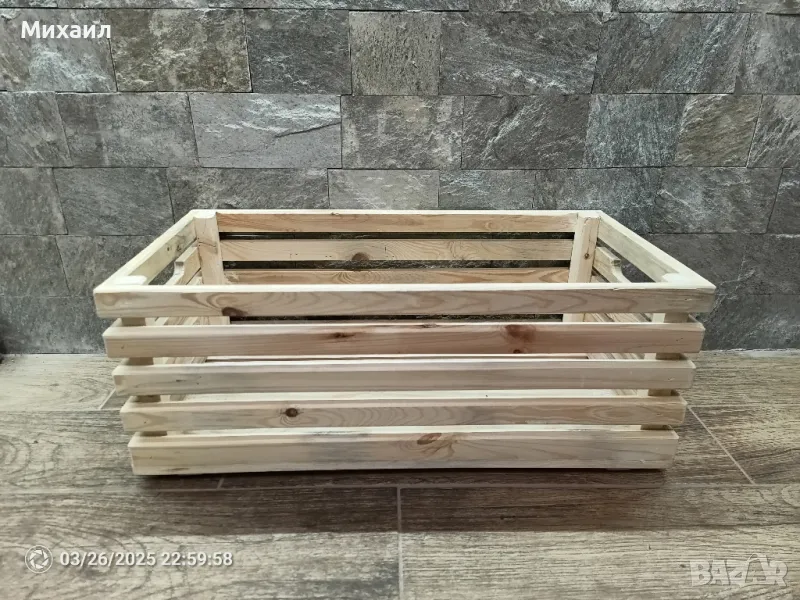 Касетки, щайги - буркани, консерви, плодове, зеленчуци, декорация, снимка 1