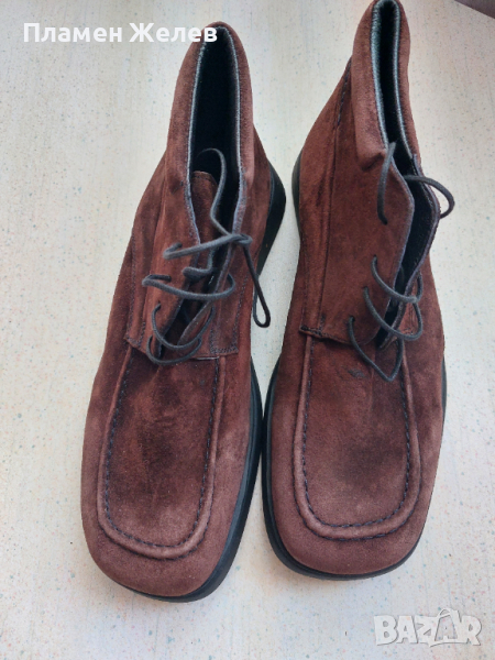 Мъжки кожени обувки , снимка 1