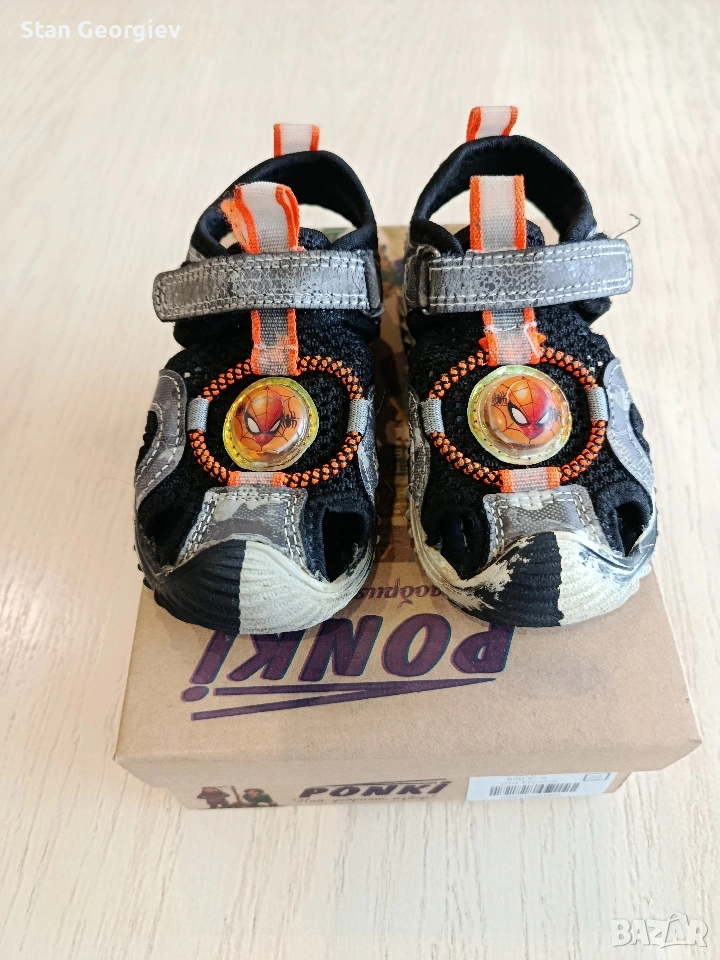 Детски сандали Спайдърмен 24ти номер, снимка 1
