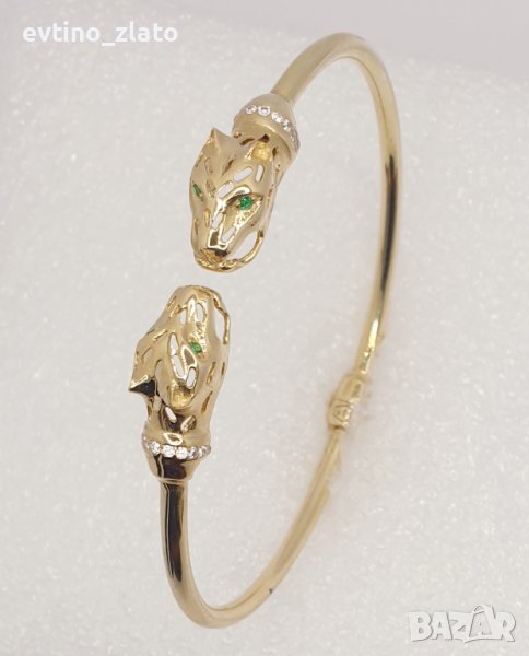 Златни гривни и пръстен ПАНТЕРА, снимка 1