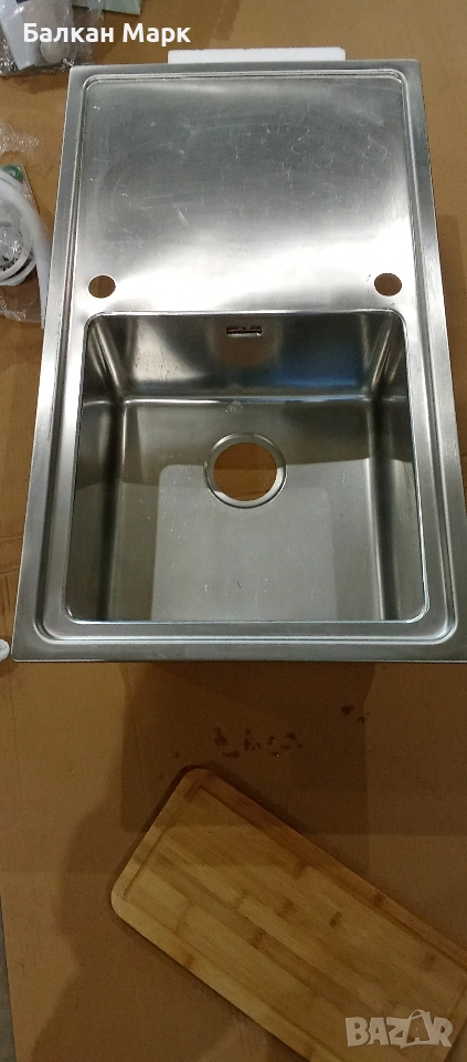 Кухненска мивка Respecta Chicago – неръждаема стомана, неръждавейка + аксесоари , снимка 1