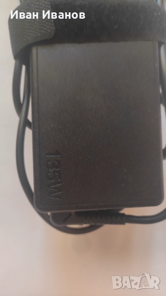 Зарядно lenovo 135W 20v /6.7A с правоъгълна букса., снимка 1