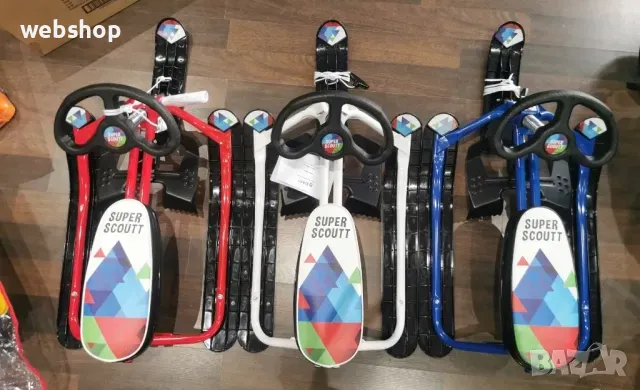 Шейна с Кормило Чук и Гек , до 120 КГ , 4 цвята, снимка 1