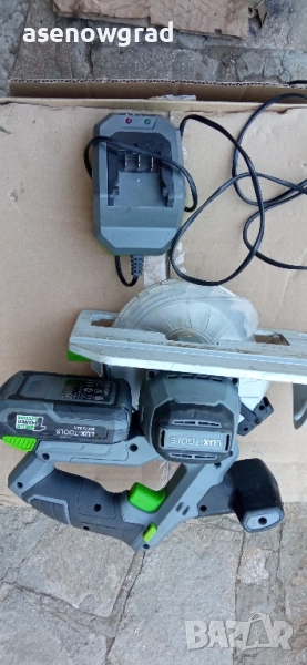 Циркуляр акумулаторен Lux tools, снимка 1