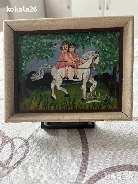 Авторска подписана картина, снимка 1