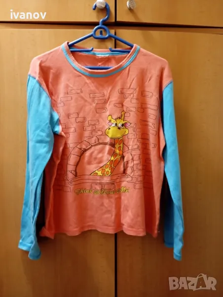 Дамска блуза жираф, снимка 1