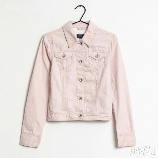 Mexx Уникално Дамско Дънково Яке Деним Бебешко Розово (M), снимка 1
