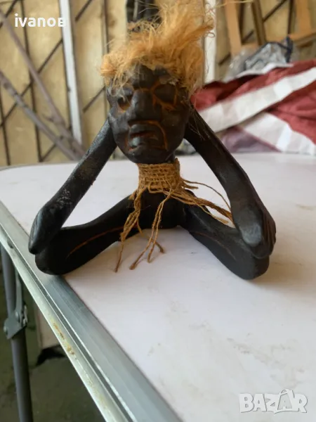 дървена фигура статуетка , снимка 1