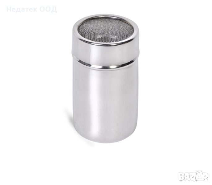  Контейнер за пудра захар, Метален, 7x9.5, снимка 1