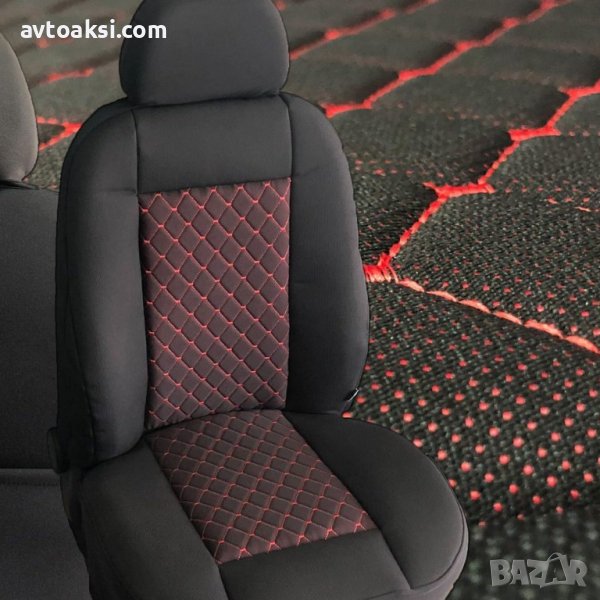  ТАПИЦЕРИЯ ЗА ЦЯЛ АВТОМОБИЛ ЛУКС ПЛАТ – ЧЕРВЕН КОНЕЦ-55058, снимка 1
