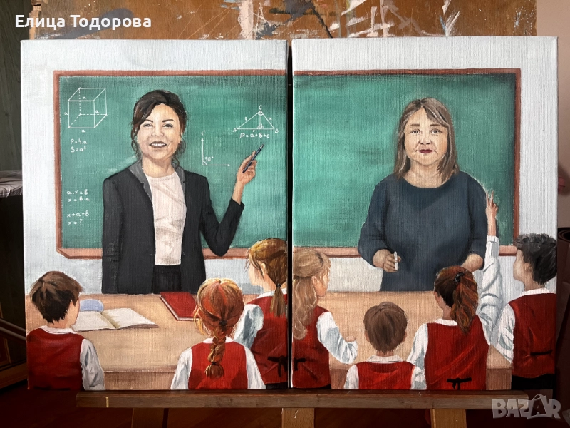 Ръчно рисувани картини - портрет или карикатура по ваша снимка, снимка 1