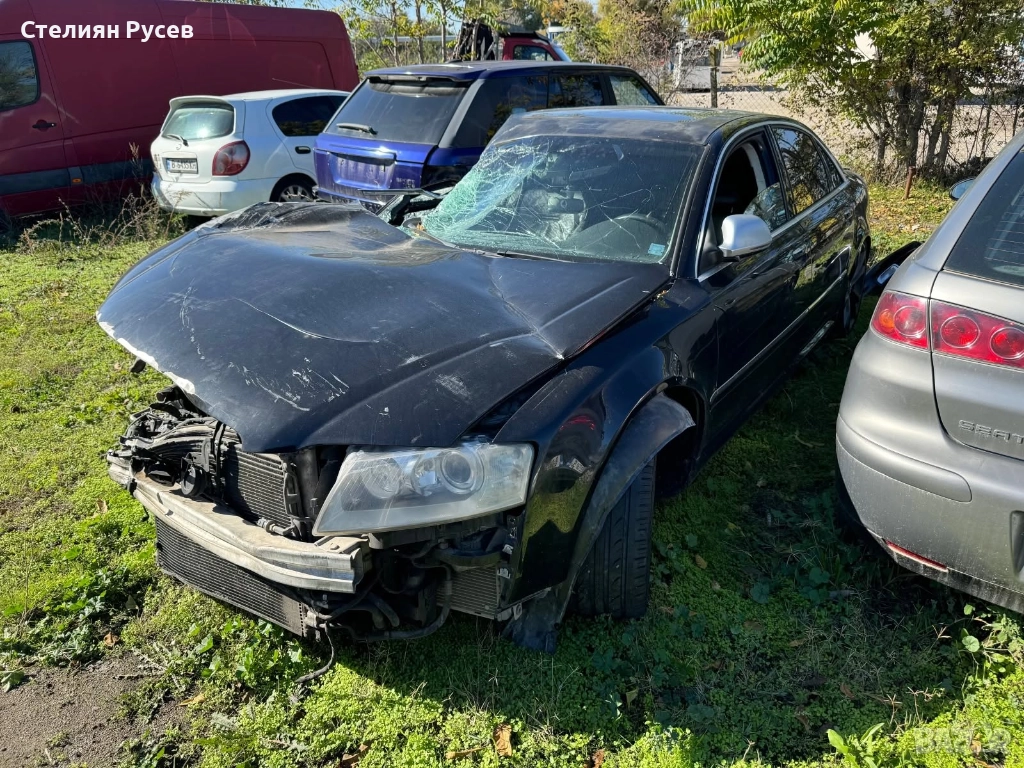    audi s8 5.2 450hp facelift - БРАКУВАНА цена 5500 лв или  2812.11евро -НЯМА ДЖАНТИ, НЯМА КИЛОМЕТРА, снимка 1