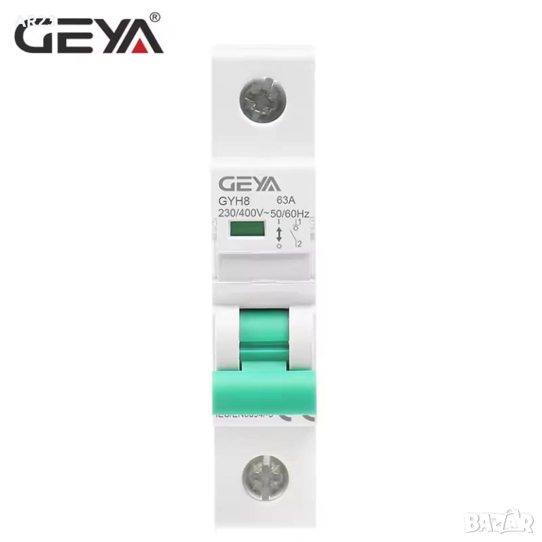 Главен прекъсвач GEYA GYH8 – 100A / 125A, 1P еднополюсен Switch Discon, снимка 1