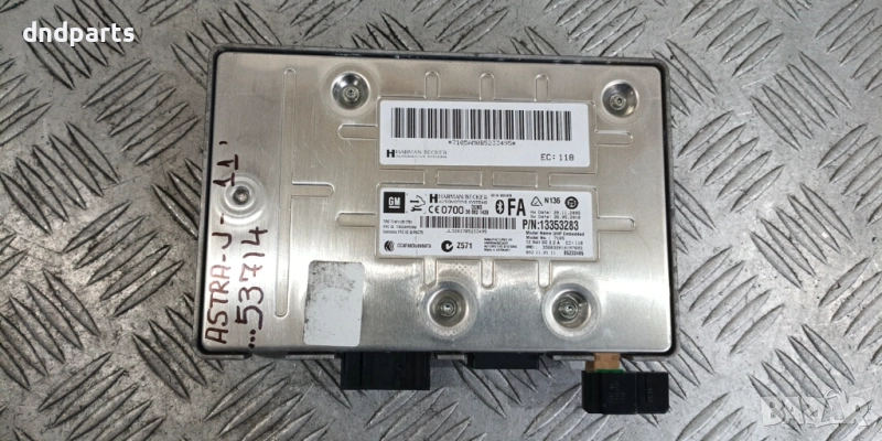 Модул Opel Astra J 2011г. 13353283	, снимка 1