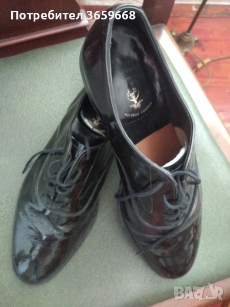 Мъжки официални обувки,размер 44, естетвен лак, снимка 1