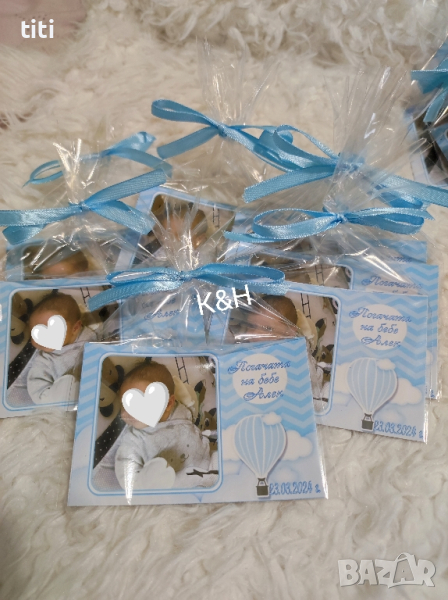 Подаръчета магнитчета за вашите гости за Погача , снимка 1