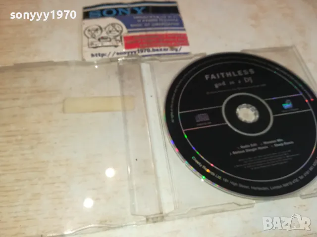FAITHLESS CD 0502251027, снимка 10 - CD дискове - 48973868