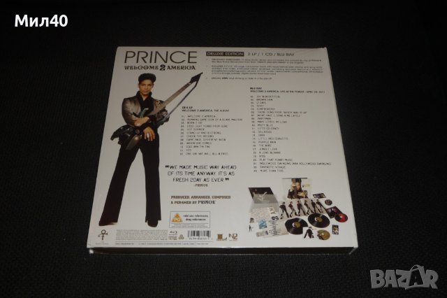 Prince - Welcome 2 America Deluxe (2LP + 1CD + Blu-ray), снимка 3 - Грамофонни плочи - 44328072