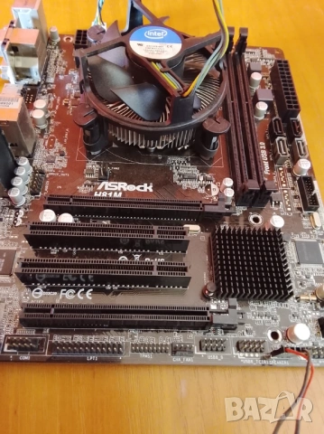 Дънна платка дъно за LGA 1150 + CPU + FAN, снимка 5 - Дънни платки - 53590900