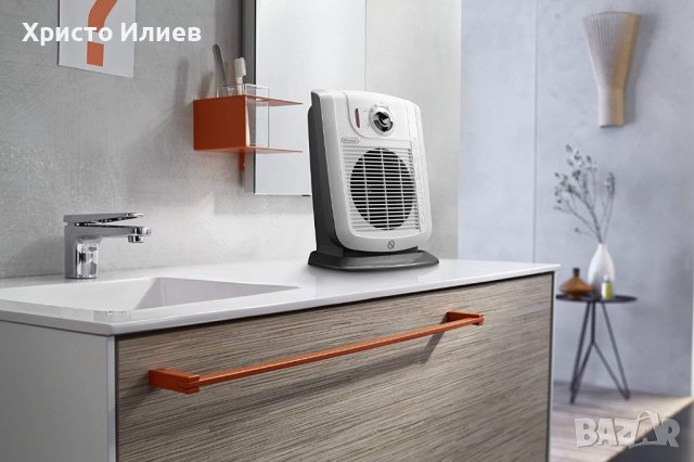 DeLonghi Вентилаторна печка Духалка Вентилатор - функция студен въздух, снимка 4 - Отоплителни печки - 40676939