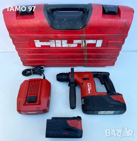 Hilti TE 6-A - Акумулаторен перфоратор 2x36V 3.0Ah 